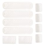 Liitrton 4 PCS Cartoon Pattern Cotton Baby Infant Umbilical Cord Belly Band for 0-12 months (Random Color, Cute Dog)